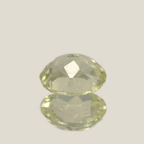Diasporo de mudança de cor  natural 0,99ct, corte oval, VS