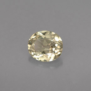 Diasporo de mudança de cor  natural 0,75ct, corte oval, VS
