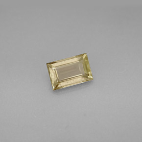 Diásporo com mudança de cor Verde/Rosa Natural 0.86ct, baguete, VS-SI