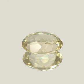 Diasporo de mudança de cor  natural 0,82ct, corte oval, VVS-VS