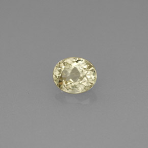 Diasporo de mudança de cor  natural 0,59ct, corte oval, VS