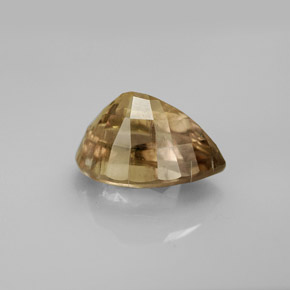 Diasporo de mudança de cor  natural 3,78ct, formato de pêra, SI