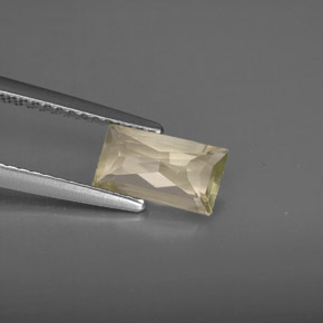Diasporo de mudança de cor  natural 0,97ct, baguete, VVS-VS