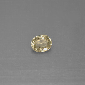 Diasporo de mudança de cor  natural 0,47ct, corte oval, VVS-VS