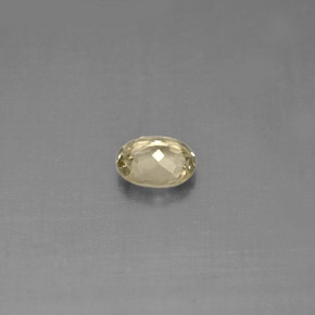 Diasporo de mudança de cor  natural 0,47ct, corte oval, VVS-VS