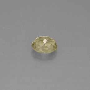 Diasporo de mudança de cor  natural 0,69ct, corte oval, VS