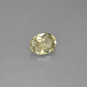 Diasporo de mudança de cor  natural 0,71ct, corte oval, VS