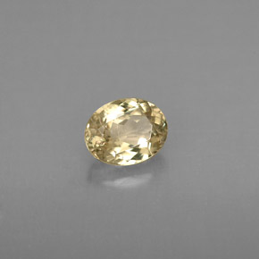 Diasporo de mudança de cor  natural 0,73ct, corte oval, VS