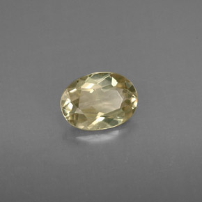 Diasporo de mudança de cor  natural 0,86ct, corte oval, VS