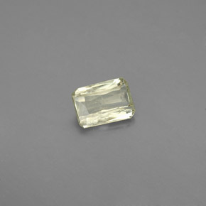 Diasporo de mudança de cor  natural 0,73ct, corte esmeralda, SI