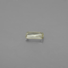 Diasporo de mudança de cor  natural 0,35ct, corte esmeralda, VS