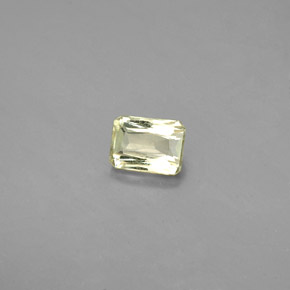 Diasporo de mudança de cor  natural 0,70ct, corte esmeralda, VS