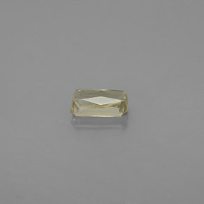 Diasporo de mudança de cor  natural 0,62ct, corte esmeralda, VS