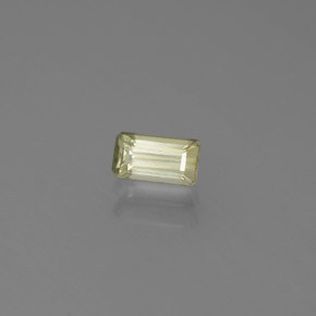 Diasporo de mudança de cor  natural 0,50ct, corte esmeralda, VS