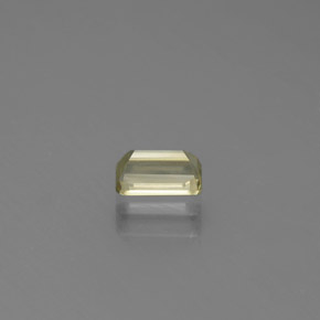Diasporo de mudança de cor  natural 0,50ct, corte esmeralda, VS