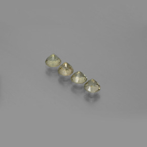 Pedras preciosas de Diásporo com mudança de cor Verde/Rosa natural de  ct, Redondo, VVS-VS