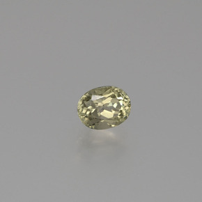 Diasporo de mudança de cor  natural 0,60ct, corte oval, VS