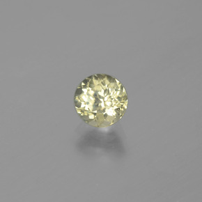 Diasporo de mudança de cor multicolorido natural 0,78ct, corte redondo, VS