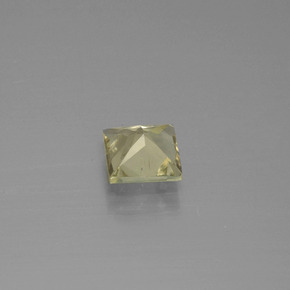 Diasporo de mudança de cor  natural 0,86ct, quadrado, VS