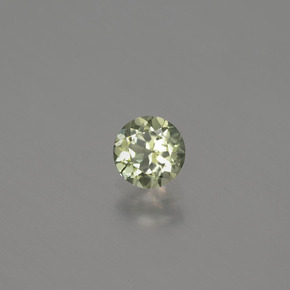 Diasporo de mudança de cor  natural 0,47ct, corte redondo, VS