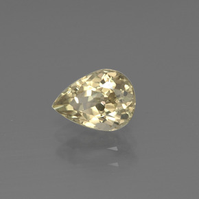 Diasporo de mudança de cor  natural 1,05ct, formato de pêra, VVS-VS