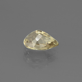 Diasporo de mudança de cor  natural 1,05ct, formato de pêra, VVS-VS