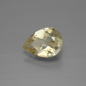 Diasporo de mudança de cor mudança de cor natural 1,02ct, formato de pêra, VVS-VS