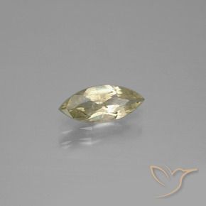 Diásporo com mudança de cor Amarelo claro Natural 1.02ct, Marquesa, VS-SI