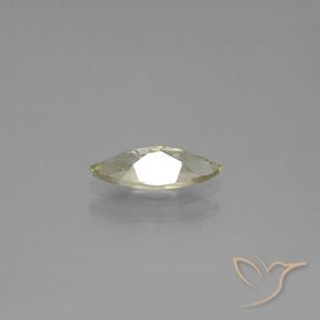 Diásporo com mudança de cor Amarelo claro Natural 1.02ct, Marquesa, VS-SI