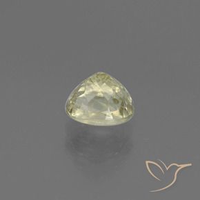 Diásporo com mudança de cor Amarelo verde Natural 1.20ct, oval, SI