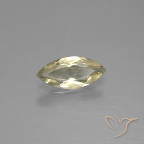 Diásporo com mudança de cor amarelo bege Natural 1.10ct, Marquesa, VS