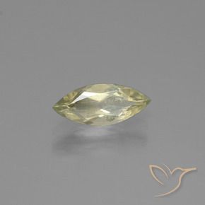Diásporo com mudança de cor Amarelo muito claro Natural 1.07ct, Marquesa, VS