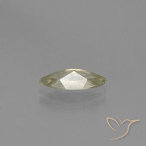Diásporo com mudança de cor Amarelo muito claro Natural 1.07ct, Marquesa, VS