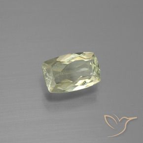Diásporo com mudança de cor Luz amarela Natural 1.29ct, Almofada, VS