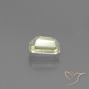 Diásporo com mudança de cor Luz amarela Natural 0.97ct, Corte Octógono / Esmeralda, VS