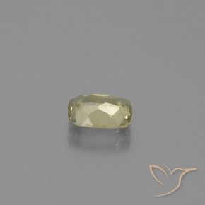 Diásporo com mudança de cor amarelo médio Natural 0.84ct, Almofada, SI