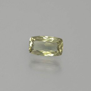 Diasporo de mudança de cor amarelo natural 1,02ct, almofada cortada, VS-SI