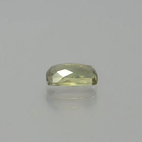 Diasporo de mudança de cor amarelo natural 1,02ct, almofada cortada, VS-SI