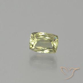Diásporo com mudança de cor Amarelo muito claro Natural 1.22ct, Almofada, VS-SI