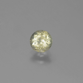 Diasporo de mudança de cor  natural 0,83ct, corte redondo, SI