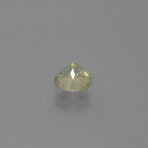 Diasporo de mudança de cor  natural 0,83ct, corte redondo, SI