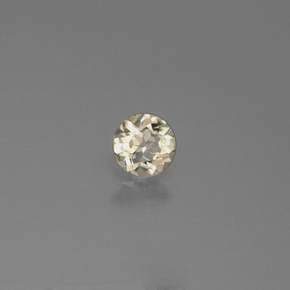 Diasporo de mudança de cor  natural 0,36ct, corte redondo, VVS-VS