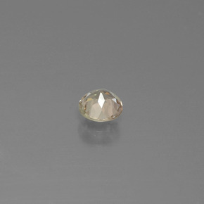 Diasporo de mudança de cor  natural 0,36ct, corte redondo, VVS-VS