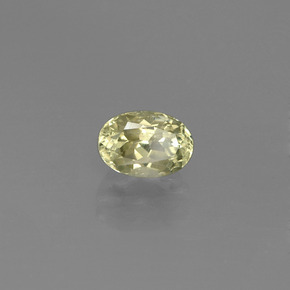 Diasporo de mudança de cor multicolorido natural 0,92ct, corte oval, VS-SI