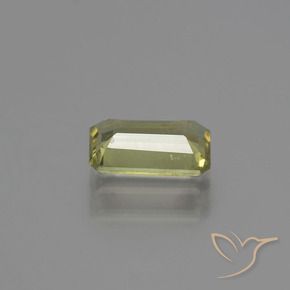 Diásporo com mudança de cor Luz amarela Natural 1.03ct, Corte Octógono / Esmeralda, VS