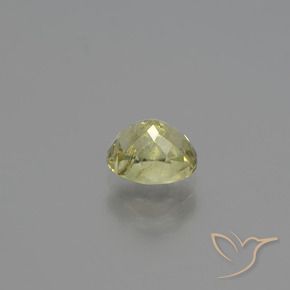 Diásporo com mudança de cor Luz amarela Natural 1.26ct, oval, SI