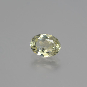 Diasporo de mudança de cor  natural 1,01ct, corte oval, VVS-VS