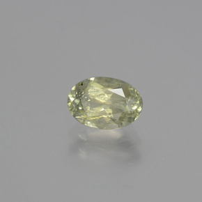 Diasporo de mudança de cor mudança de cor natural 1,14ct, corte oval, SI