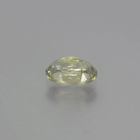 Diasporo de mudança de cor mudança de cor natural 1,14ct, corte oval, SI