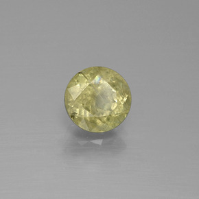 Diasporo de mudança de cor  natural 1,73ct, corte redondo, SI